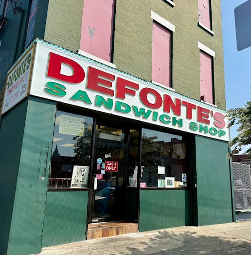 defonte's sandwich shop